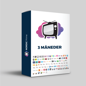 3 måneds IPTV-abonnement