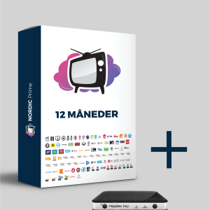 TViP 705 4K + 1 års IPTV-abonnement