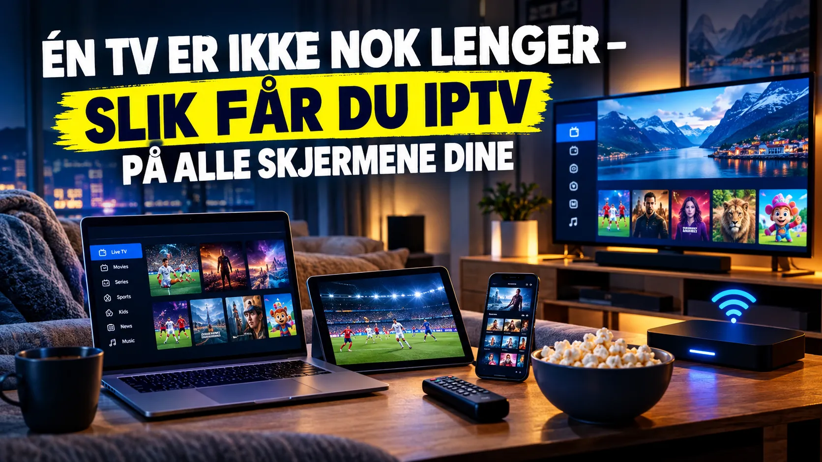 IPTV på flere enheter